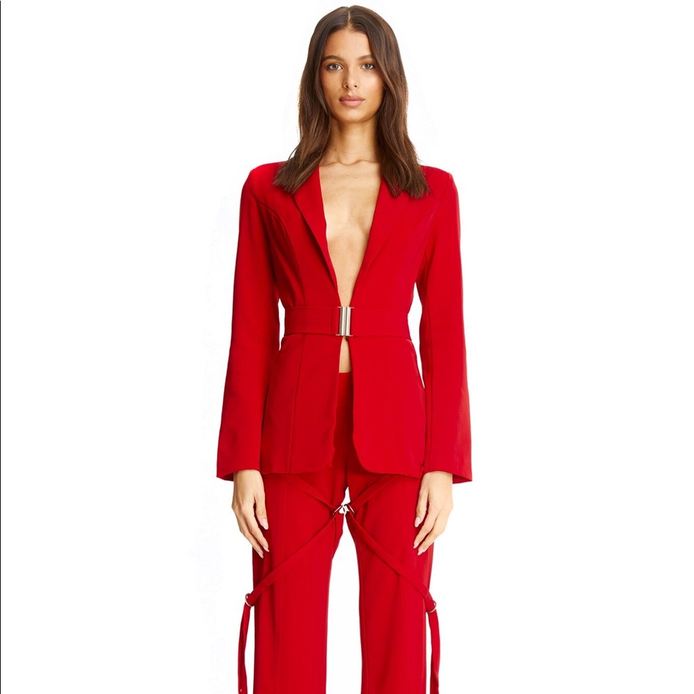 I. AM. GIA Synopsis Belted Blazer